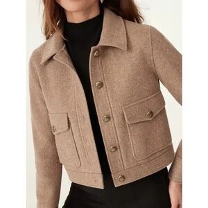 OGL CashSoft Point Collar Cargo Short Jacket Size Small. New with tag